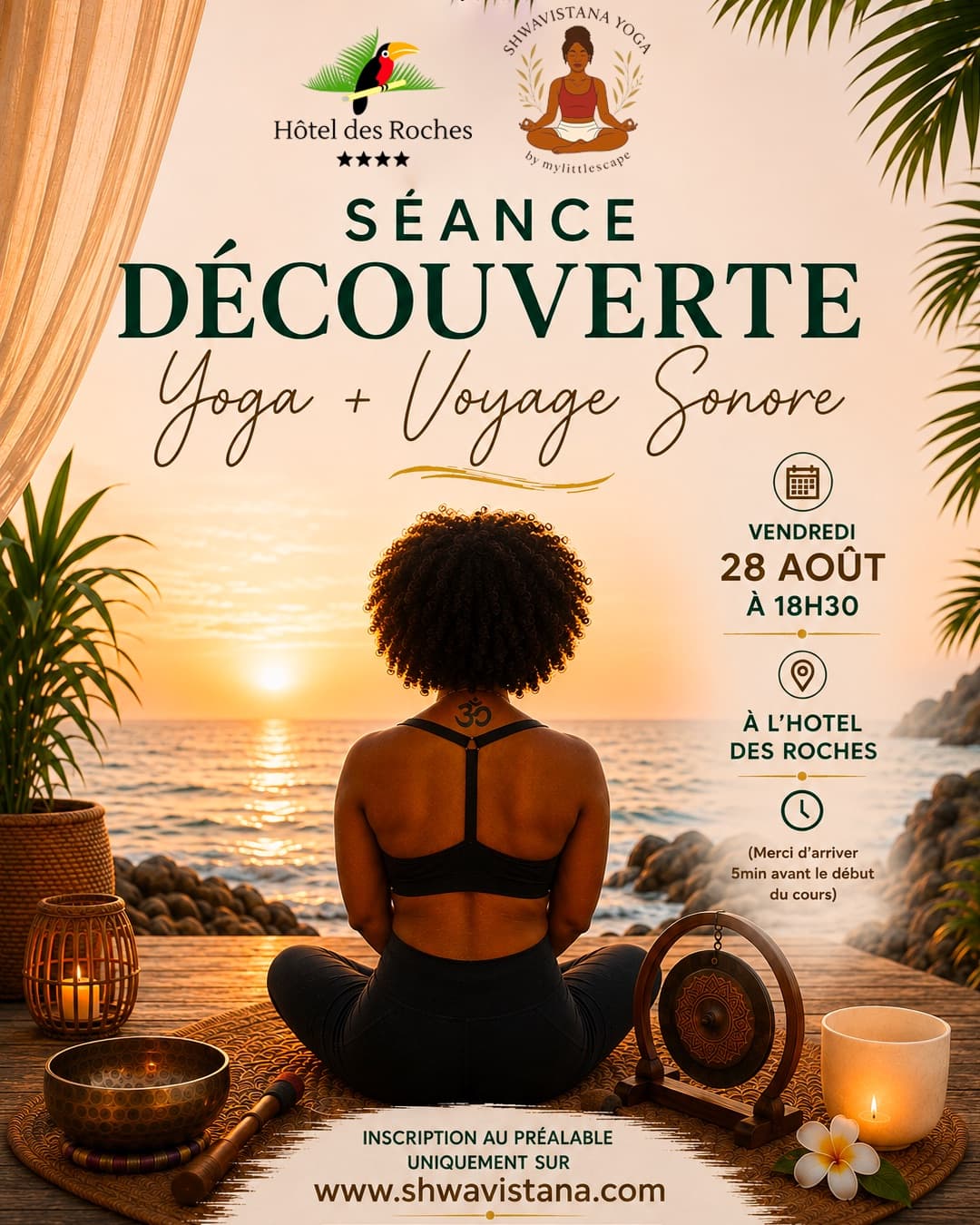 Affiche — Séance découverte de yoga